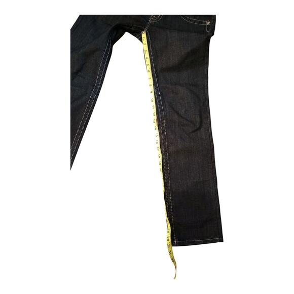 Miss Me JE5637P Capri Jeans Size 28 X 29 When Cuffed 26.5" New No Tag Bling - Picture 9 of 13
